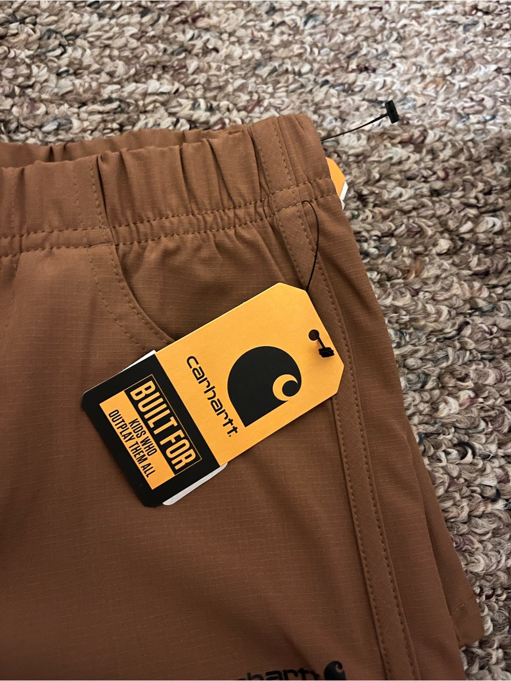 Carhartt Girls Rugged Flex Ripstop Shorts - Picture 3 of 5